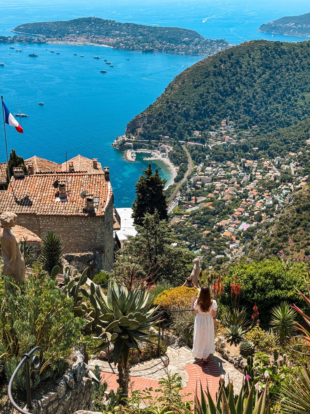 Vue panoramique depuis le Jardin Exotique d'Èze — tour privé Riviera