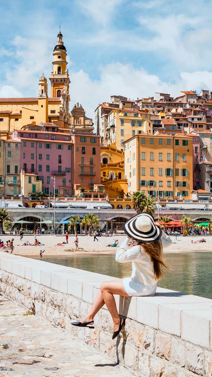Vieille ville et basilique Saint-Michel de Menton — chauffeur privé Menton Vintimille San Remo Bordighera depuis Nice